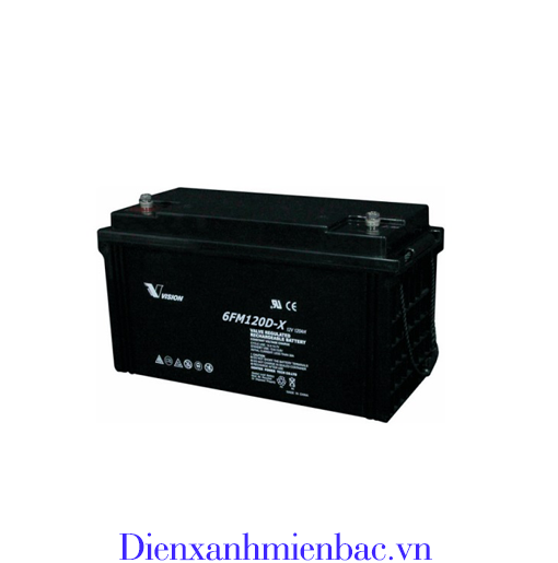 Ắc quy Vision 6FM120D-X 12V 120AH