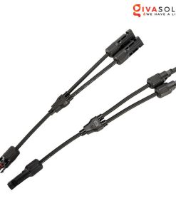 Jack kết nối phân nhánh chữ Y MC4 2 đầu ra 1