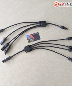 Cặp Jack kết nối chữ Y phân 4 nhánh MC4 GV-Y4