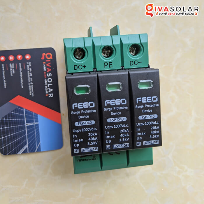 Thiết bị chống sét FEEO DC 3P